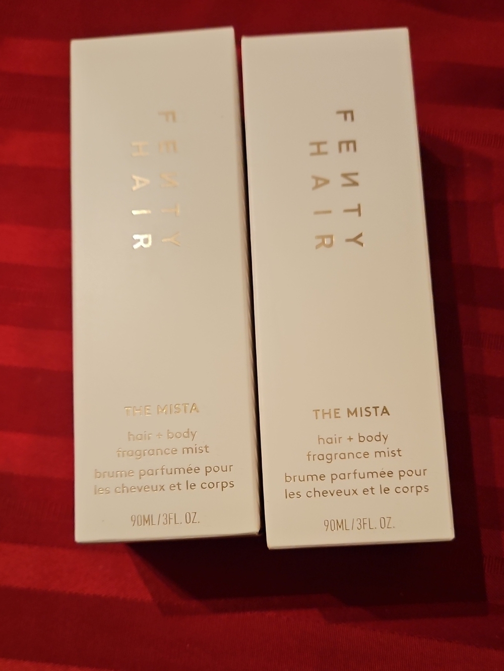 The Mista Hair + Body Fragrance Mist — Amber  Bouqet x 2